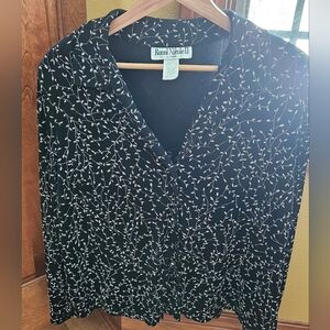 Ronni Nicole Black Dress with Silver Accents